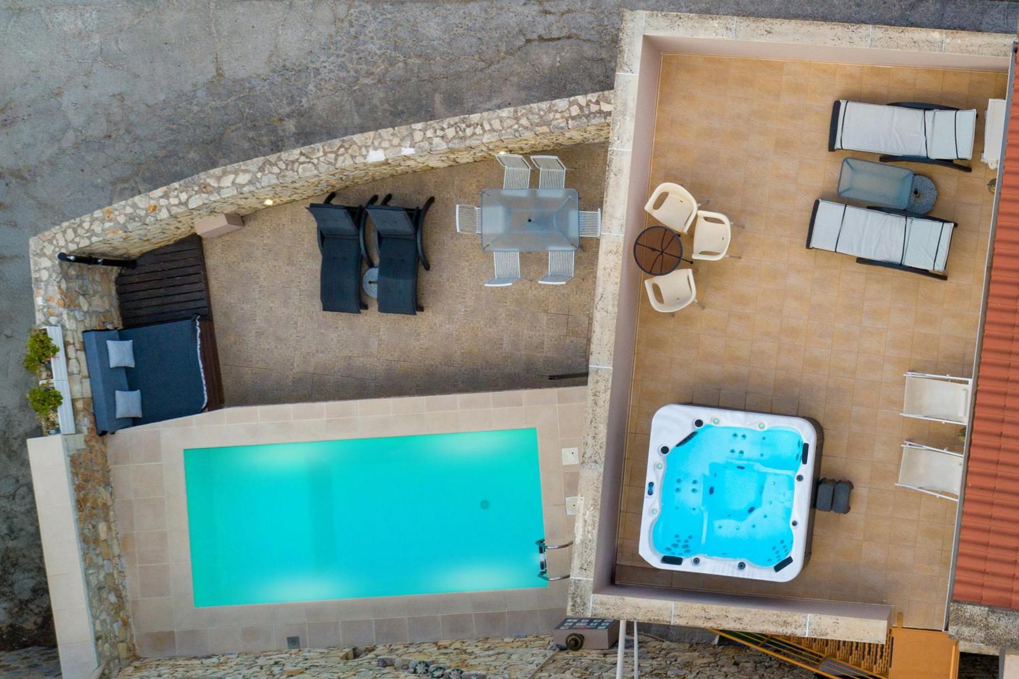 Makhairoí Olga'S Filoxenia - Villa Aladanos-Private Pool And Heated Jacuzzi מראה חיצוני תמונה